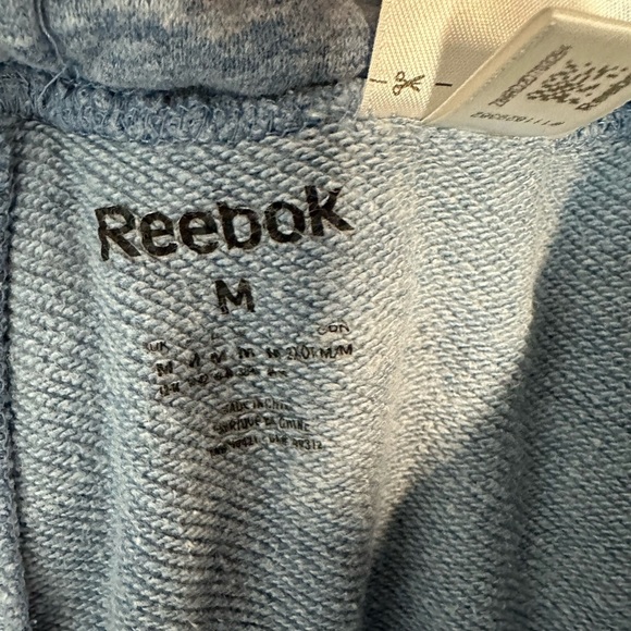 Reebok Blue Sweatpants Women’s Medium Joggers Athletic Lounge Pants - Picture 5 of 6
